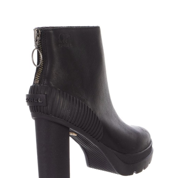 Sorel Dacie Black Bootie Waterproof Shoe Size:7 - Picture 7 of 7